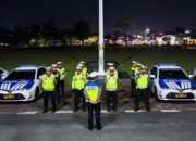 Amankan Malam Libur, Blue Light Patrol Sisir Gereja dan Jalanan Kota Pekanbaru