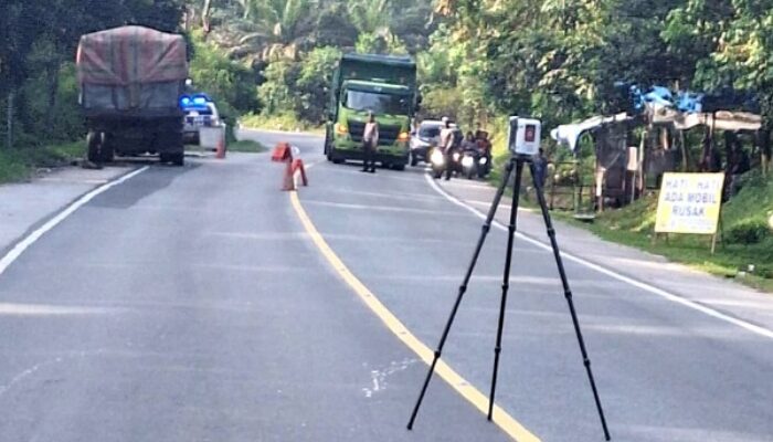 Ungkap Penyebab Kecelakaan Maut, Ditlantas Polda Riau Gunakan Teknologi TAA