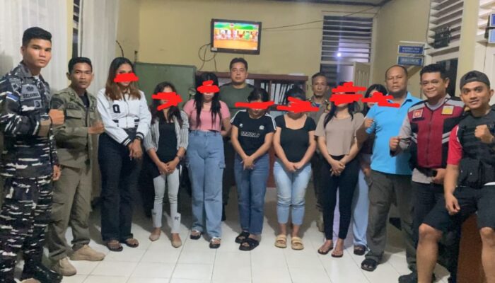 Razia Pekat di Pesisir Selatan, Tujuh LC dan Satu PSK Diamankan dari Tiga Lokasi Karaoke