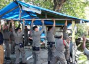 Satpol PP Padang Tertibkan 12 Bangunan di Atas Fasilitas Umum di Kawasan Jati