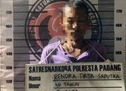 Terlibat Kasus Sabu, Pria 46 Tahun Ditangkap Tim Narkoba Polresta Padang