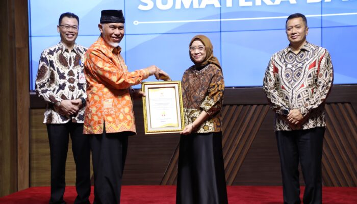 Raih Predikat A dengan Nilai Tertinggi 86,85, Capaian Indeks Reformasi Birokrasi Pemprov Sumbar Terbaik di Sumatera