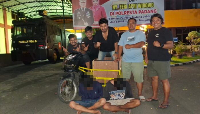 Residivis Pencurian Becak Bermotor Kembali Ditangkap Polisi di Padang Selatan