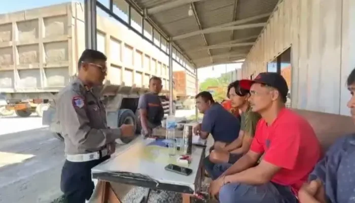 Cegah ODOL, Ditlantas Polda Riau Turun Langsung Temui Sopir dan Pengusaha