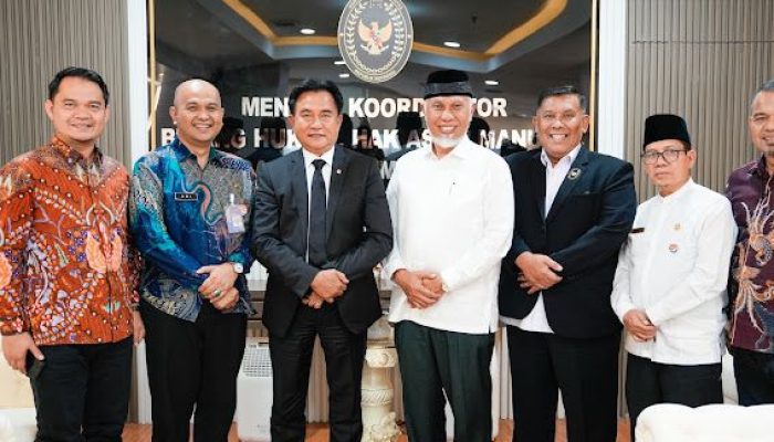 Gubernur Sumbar Temui Menko Yusril, Minta Dukungan Usulan Pahlawan Nasional Asal Ranah Minang