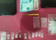 Dua Pengedar Sabu Diciduk Satresnarkoba Polres Dharmasraya saat Hendak Edarkan Barang