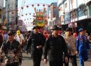 Brimob Polda Riau Pastikan Festival Bakar Tongkang 2025 Berjalan Aman dan Lancar