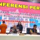 Polda Riau gelar konferensi pers pengungkapan sabu 14,96 kg hasil operasi Subdit II Ditresnarkoba, Jumat (20/6/2025). (Ist)