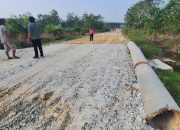 Jalan Warga Karya Indah di Kampar Terancam, Materialnya Diambil Lagi Malam Hari