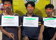 Tiga Pria Diduga Konsumsi Sabu Diamankan Polisi di Rumah Kosong Tanah Datar