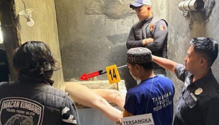 Rekonstruksi Kasus Pembunuhan di Pessel, Polisi Peragakan 16 Adegan Kunci
