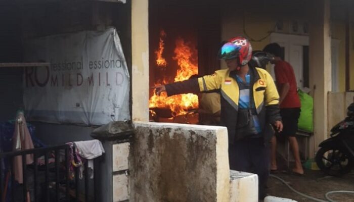 Gas Bocor, Api Lahap Ruangan Laundry di Lubuk Begalung