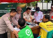 567 Pengemudi Ojek Online Ikuti Pemeriksaan Kesehatan di Polda Sumbar