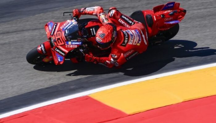 Marc Marquez Tunjukkan Dominasi di Practice MotoGP Aragon 2025