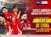 Link Nonton Live Streaming Indonesia vs China Kualifikasi Piala Dunia 2026