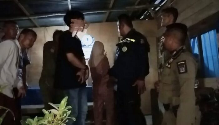 Mabuk Asmara di Sungai Bangek, Sepasang Muda-Mudi Diamankan Warga