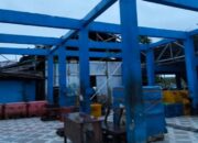 Atap TPI Air Bangis Porak Poranda Diterjang Badai, Tidak Ada Korban Jiwa