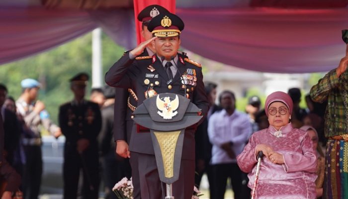 Upacara Hari Bhayangkara Ke-79 Polda Riau, Tampilkan Seni Kebudayaan Hingga kampanye lingkungan