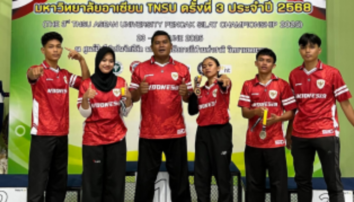 Unilak Toreh Prestasi Dikancah Internasional, Bawa Pulang Tiga Medali dari Thailand