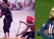 Pacu Jalur Mendunia, Neymar hingga Maskot AC Milan Ikut Tarian Anak Coki