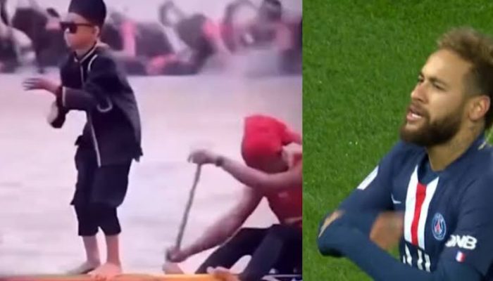 Pacu Jalur Mendunia, Neymar hingga Maskot AC Milan Ikut Tarian Anak Coki