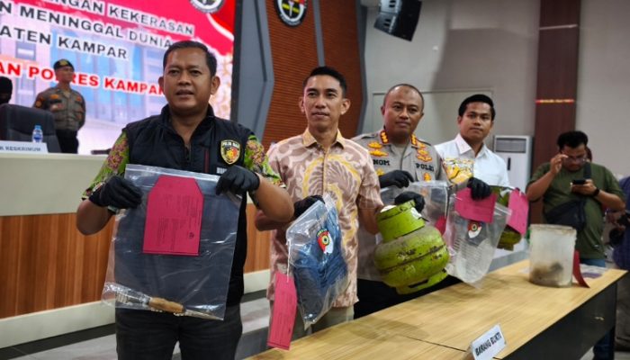 Tergiur Uang Arisan Rp40 Juta, Dua Pria di Kampar Habisi Nyawa Tetangga