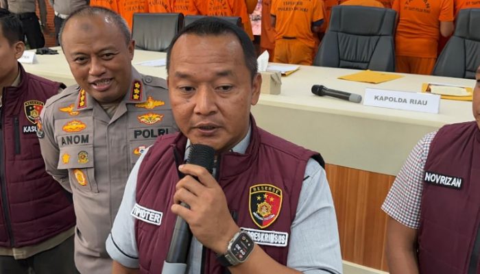 Polda Riau Tangkap Dua Tersangka Perambah Hutan di Rokan Hulu, 143 Hektare Dirusak