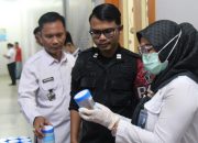 Gandeng BNN Pekanbaru Gelar Tes Urine, 30 Petugas dan 20 WBL Negatif Konsumsi Narkoba