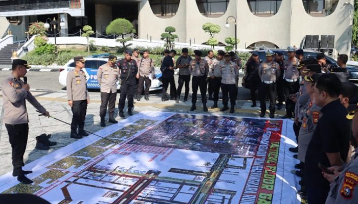 Dibuka Kapolri, Polresta Pekanbaru Terjunkan 2.550 Personel Amankan RBR 2025