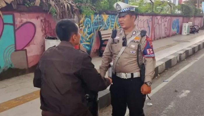 Hari Pertama OPLK di Pekanbaru, Satlantas Polresta Pekanbaru Tindak 40 Pelanggar Lalin