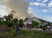 Gara-Gara Bakar Sampah, IRT Dikampar Picu Karhutla di Komplek Mulya Indah