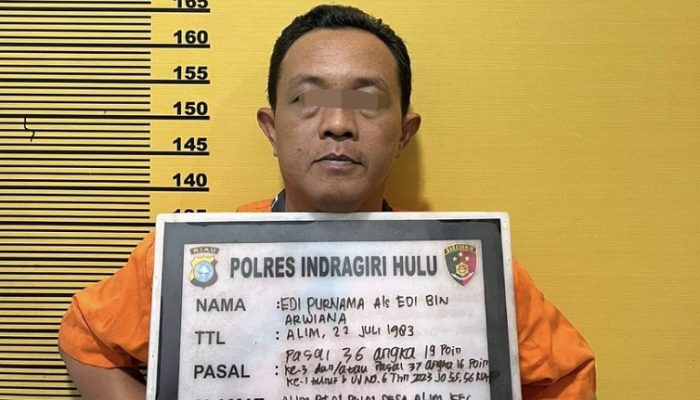 Pengembangan Kasus Karhutla, Polres Inhu Tangkap Dua tersangka Termasuk Oknum Kades 