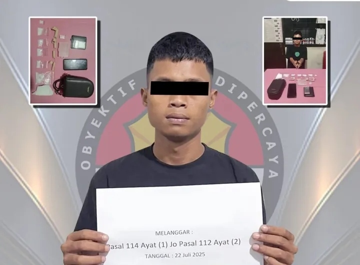 Pengedar Sabu di Payakumbuh Dibekuk, Polisi Ungkap Jaringan Antar Kota (Foto: Dok Polres Payakumbuh)