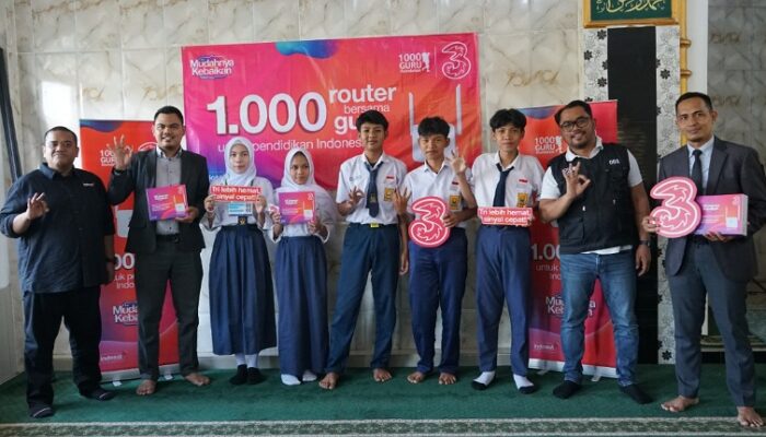 Dukung Masa Depan Pendidikan Indonesia, Tri Buka Akses Digital di Pelosok Negeri