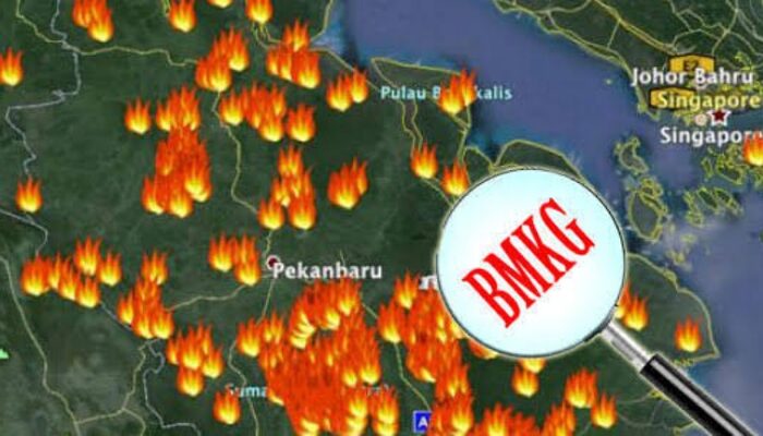 BMKG Rilis Update Hotspot Seluruh Sumatera, Provinsi Riau Dominasi Hingga 213 Titik Panas