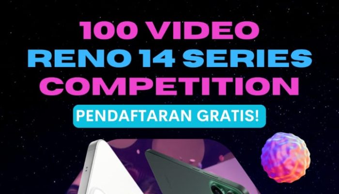Kompetisi Video Reno14 Series Digelar untuk Warga Sumbar, Hadiah Smartphone Menanti