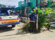 Pohon Tumbang Timpa Pagar Puskesmas, BPBD Padang Bergerak Cepat
