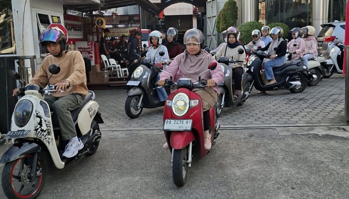 Scoopy Velocreativity, Ajang Seru Komunitas Pecinta Honda di Kota Padang