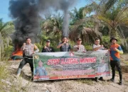 Tambang Emas Ilegal di Solok Selatan Digerebek, Alat Berat Dimusnahkan