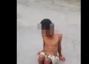 Satpol PP Padang Amankan Pengemis Jalan Ngesot