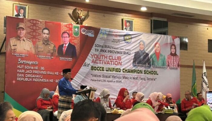SOIna Gandeng Riau Dorong Anak Disabilitas Intelektual Lebih Mandiri