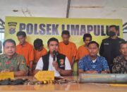 Empat Pencuri Kabel PLN di Pekanbaru Positif Sabu, Satu Pelaku Buron