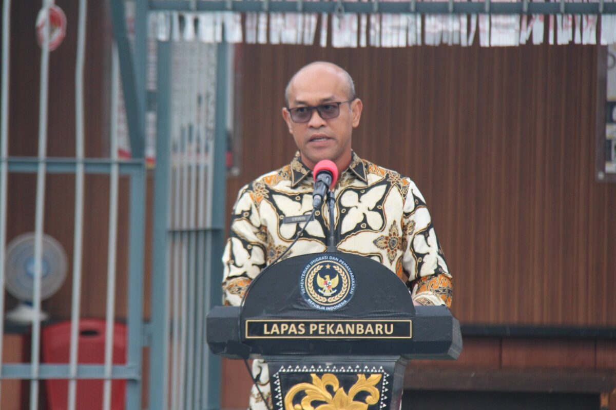 Kepala Lapas Pekanbaru, Erwin Fransiskus Simangunsong