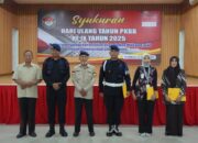HUT PKBB ke – 9, Dansat Brimob Riau : jaga persatuan dan kesatuan serta kekompakan