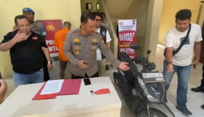 Gagalkan Residivis Spesialis Curanmor, Polisi Apresiasi Aksi Heroik Seorang Mahasiswa