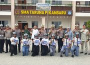 Police Goes To School Ditlantas Polda Riau, Tanamkan Budaya Tertib dan Cinta Lingkungan Lewat 