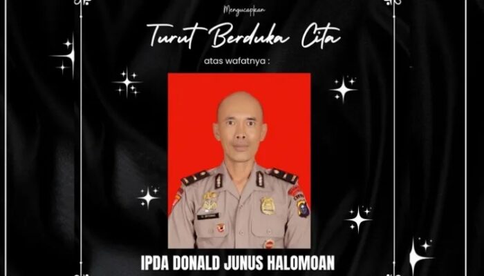 Ipda Donald Gugur Saat Padamkan Karhutla, Polda Riau Berduka