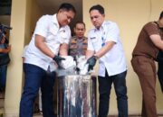 Polresta Pekanbaru Musnahkan 19,8 Kilogram Sabu Hasil Tangkapan Pasutri Asal Bagan Siapi-api