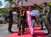 Pimpin Pelepasan 4 Purnabakti terbaik, Dansat Brimob: Kalian Tetap Keluarga Satbrimob dan Jaga Marwah Brimob