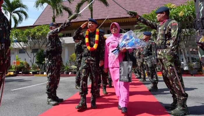 Pimpin Pelepasan 4 Purnabakti terbaik, Dansat Brimob: Kalian Tetap Keluarga Satbrimob dan Jaga Marwah Brimob